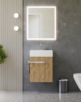 Ensemble de meubles de salle de bains COMPACT 45 cm avec lavabo