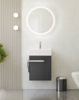 Ensemble de meubles de salle de bains COMPACT 45 cm avec lavabo