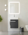 Ensemble de meubles de salle de bains COMPACT 45 cm avec lavabo