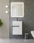 Ensemble de meubles de salle de bains COMPACT 45 cm avec lavabo