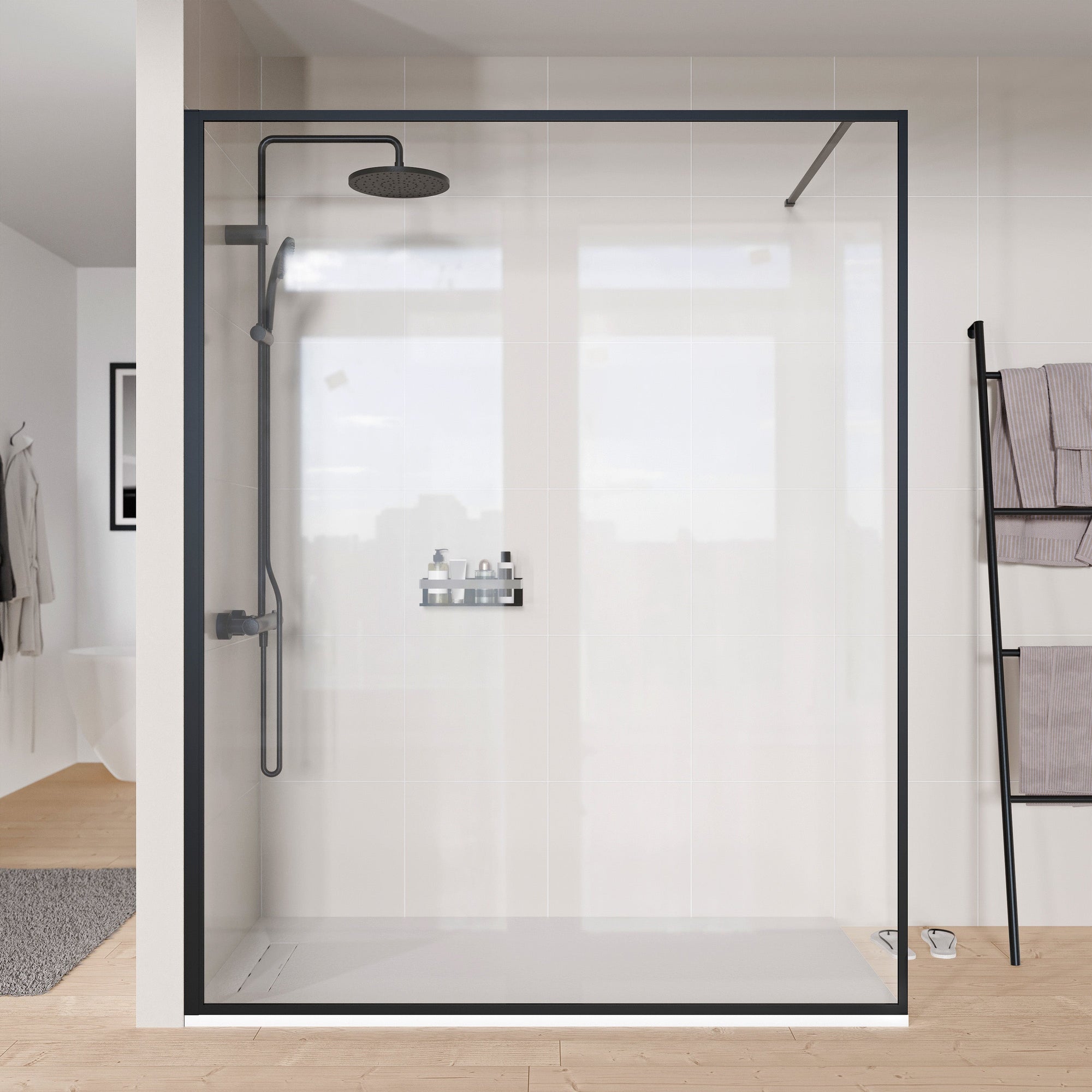 Paroi de douche à l'italienne FRAME
