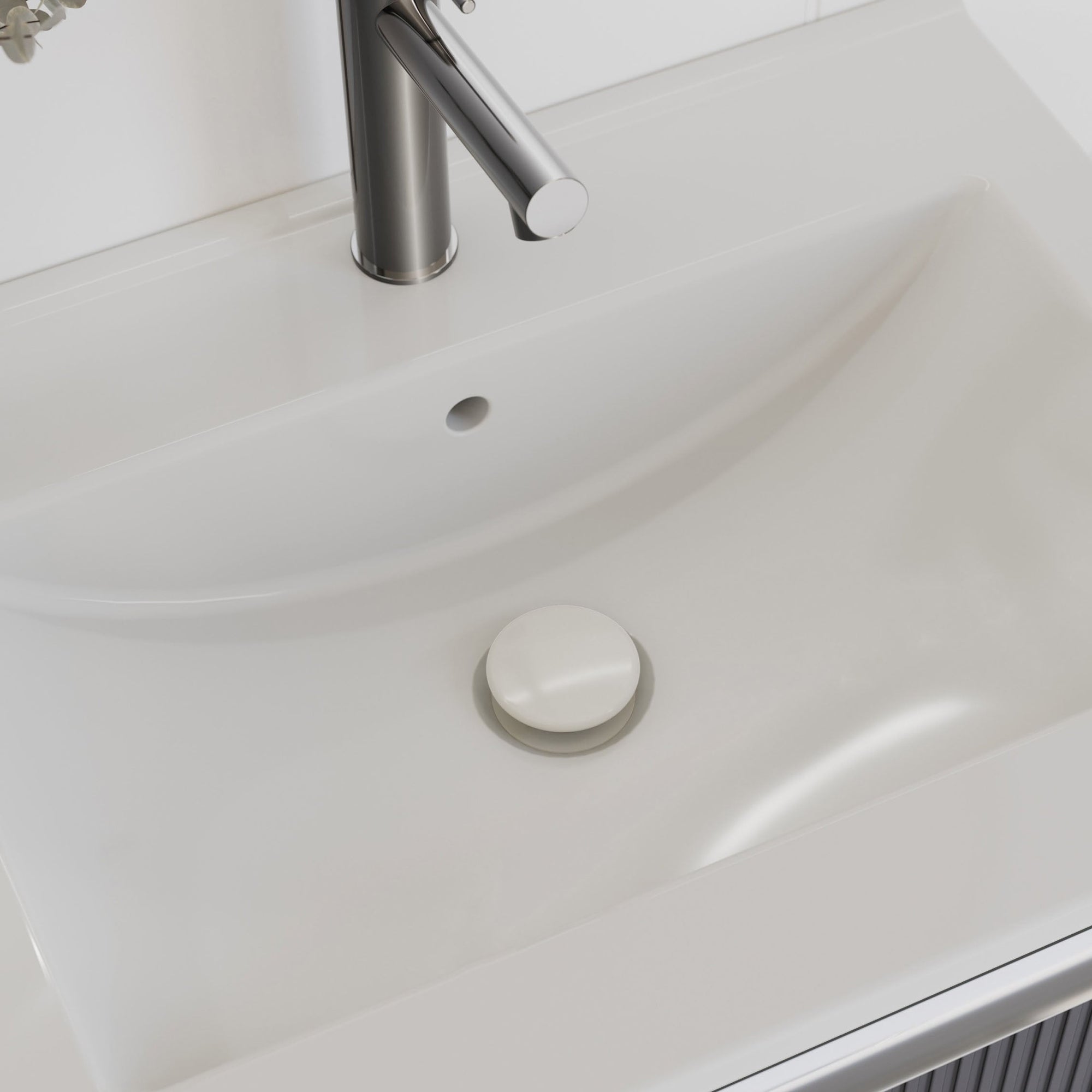 Bonde de vidage lavabo FLOWTEC avec trop-plein
