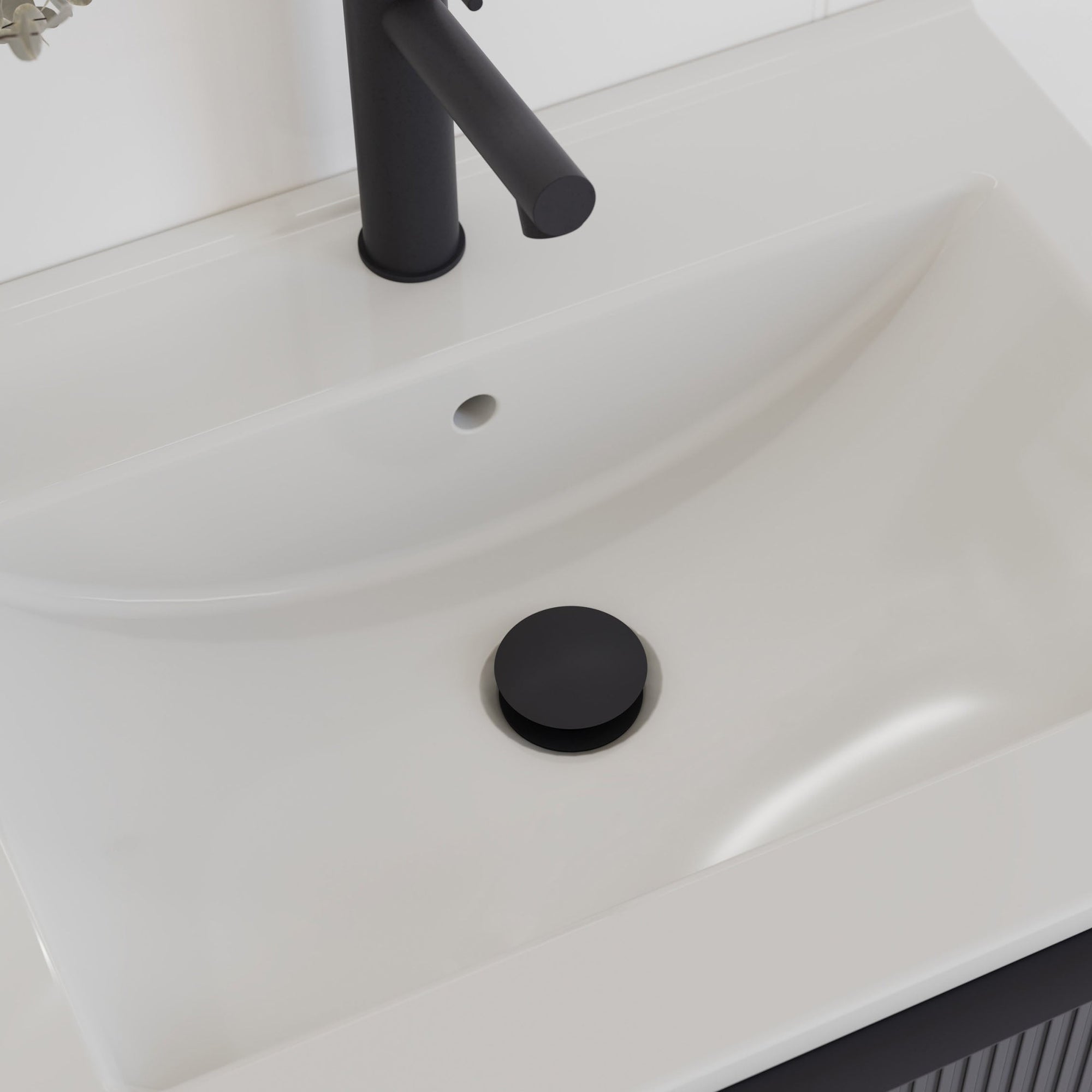 Bonde de vidage lavabo FLOWTEC avec trop-plein
