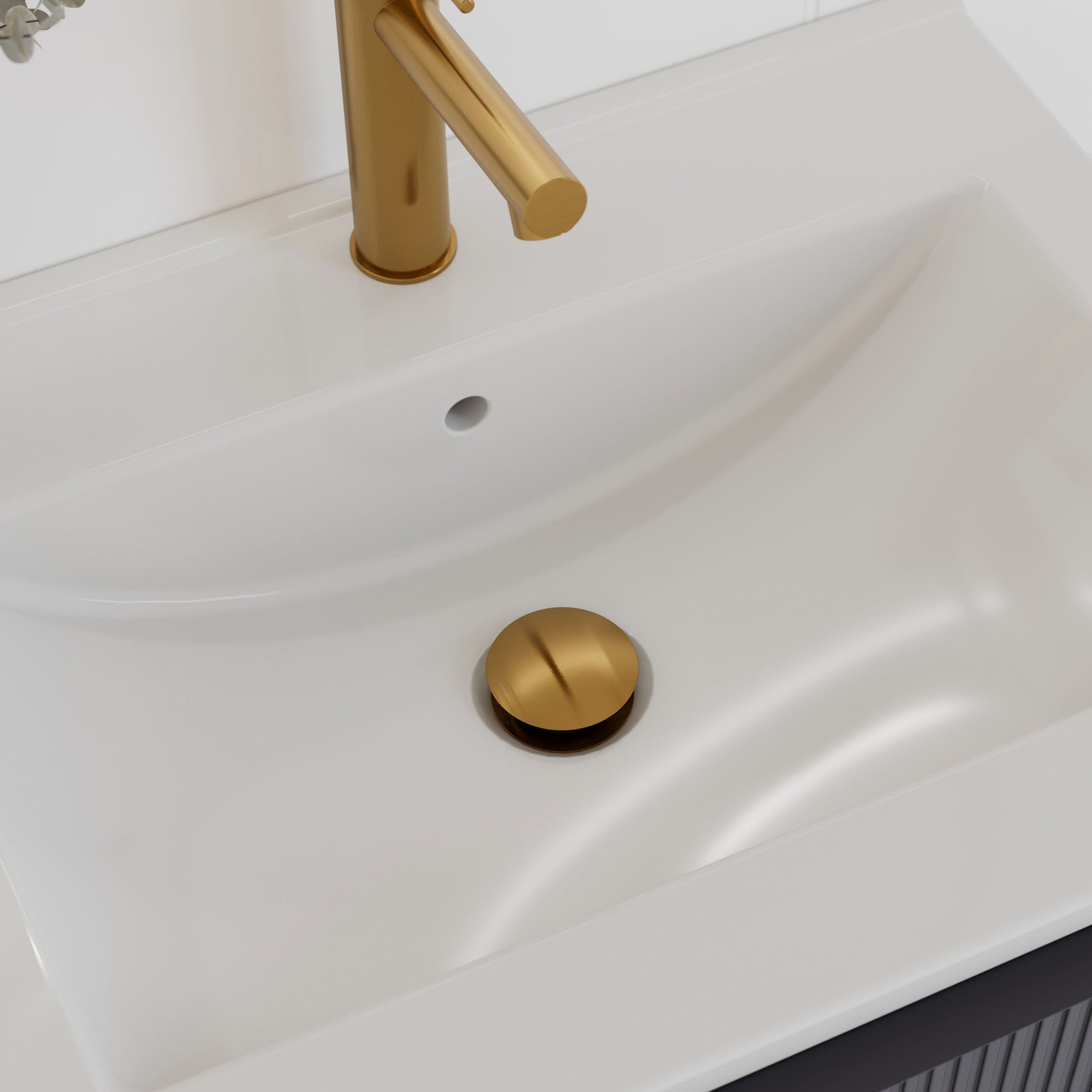 Bonde de vidage lavabo FLOWTEC avec trop-plein