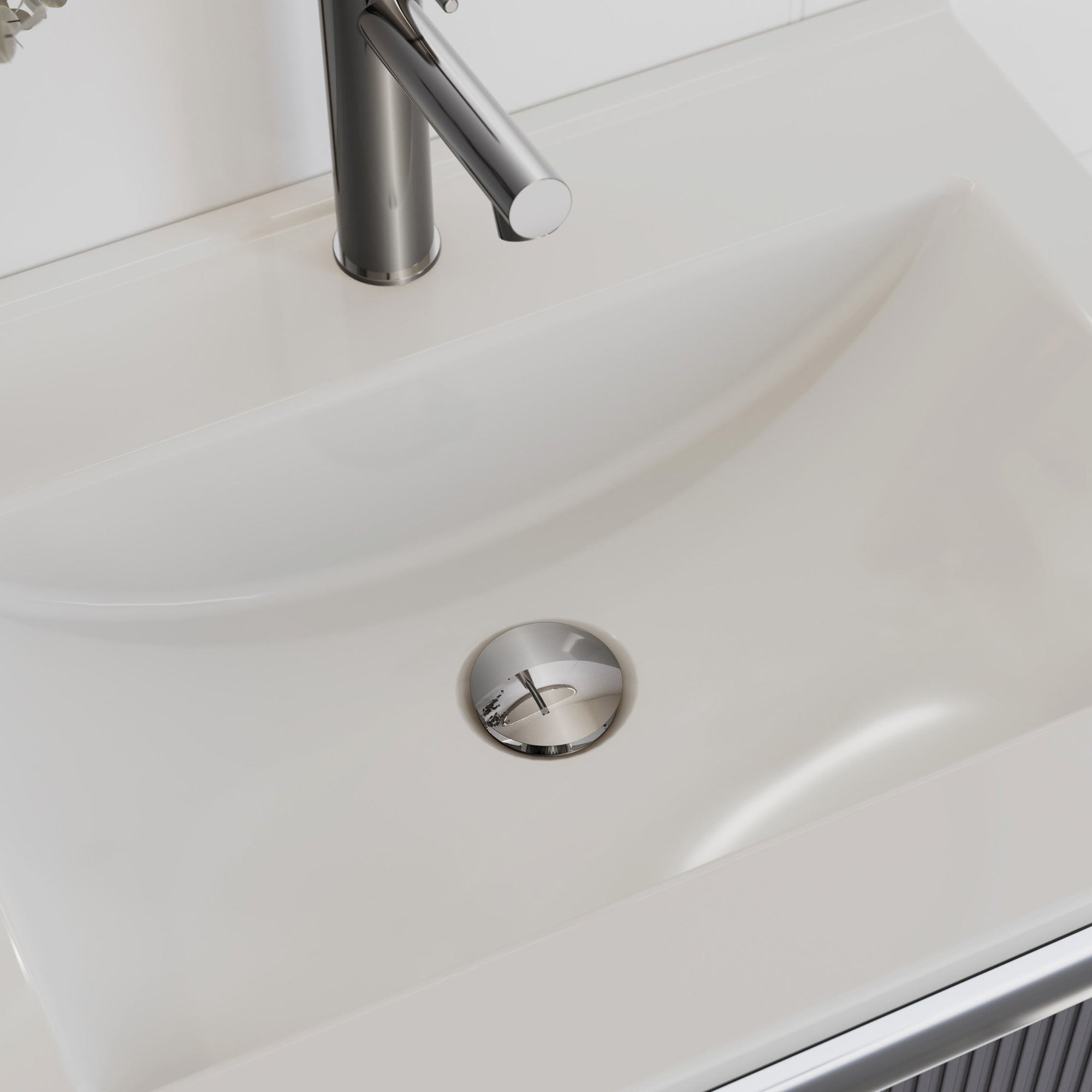Bonde de vidage lavabo FLOWTEC sans trop-plein