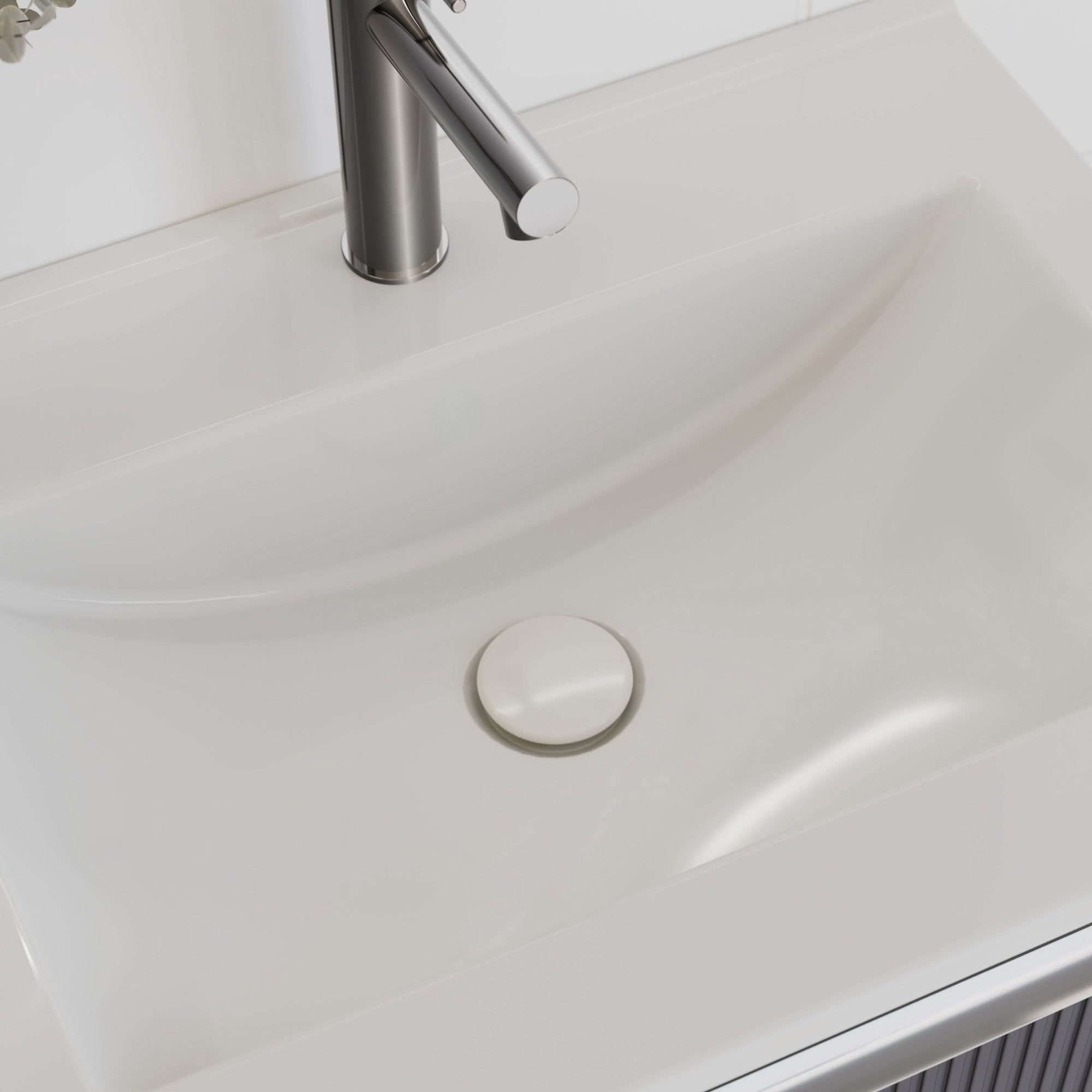 Bonde de vidage lavabo FLOWTEC sans trop-plein