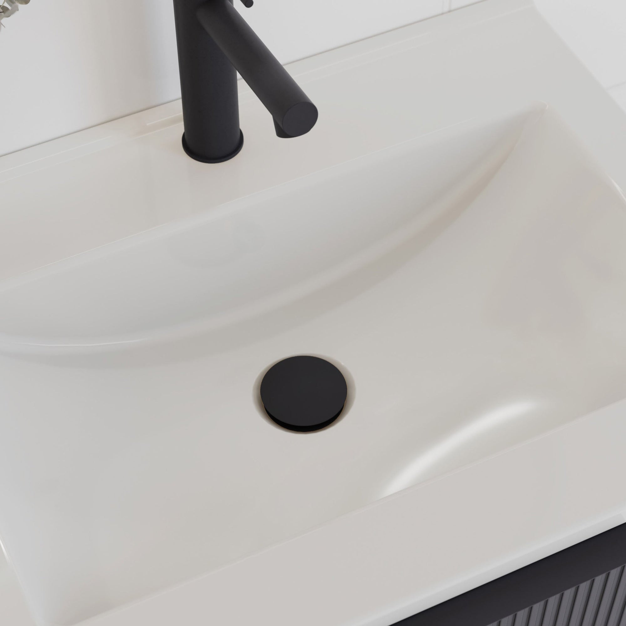 Bonde de vidage lavabo FLOWTEC sans trop-plein