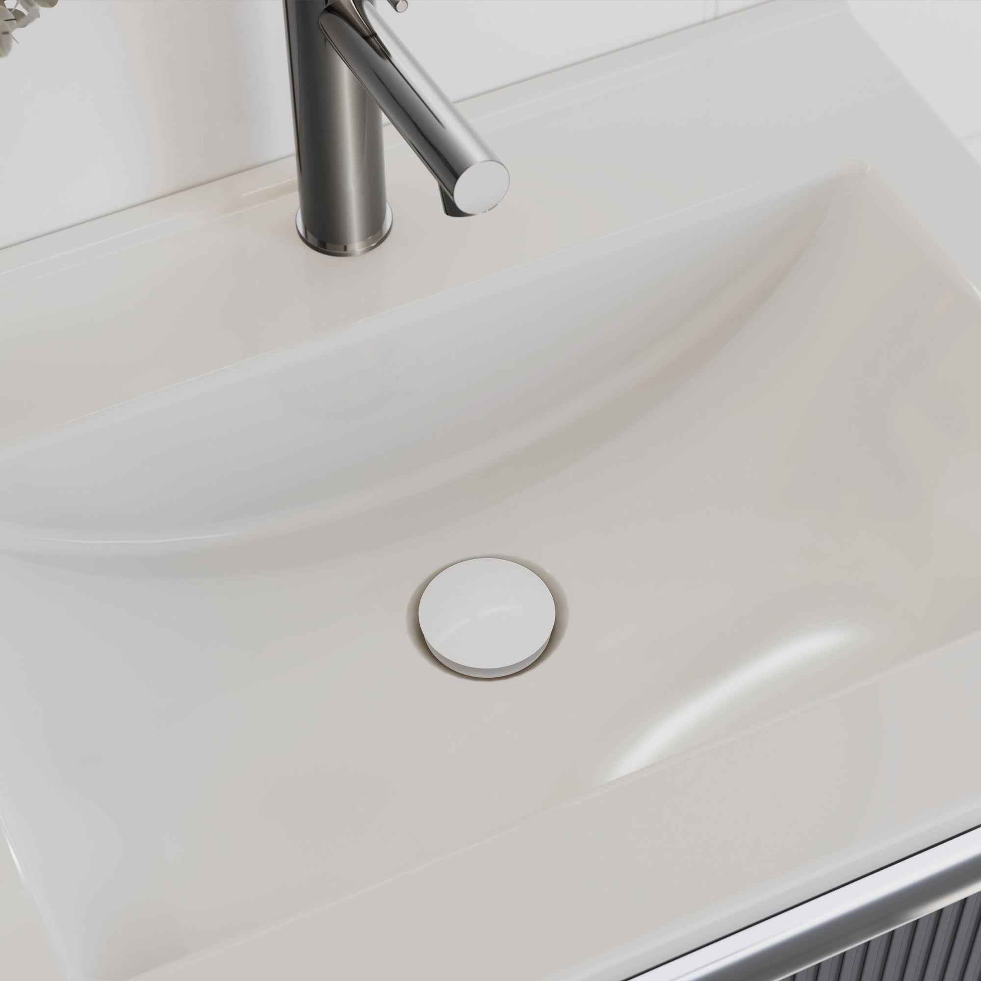 Bonde de vidage lavabo FLOWTEC sans trop-plein