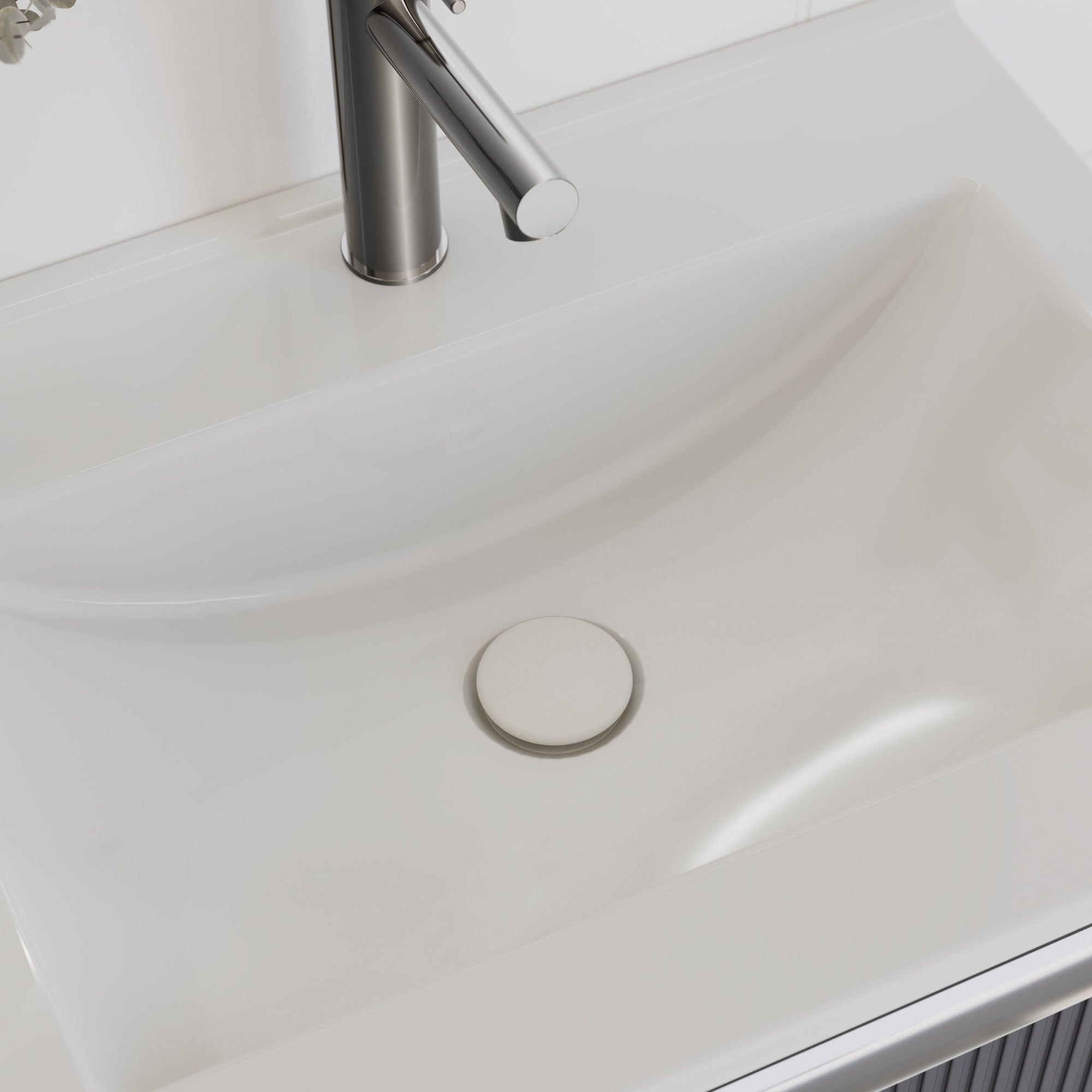 Bonde de vidage lavabo FLOWTEC sans trop-plein