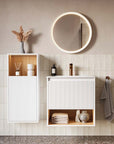 Ensemble meubles salle de bain BELDIVO 60 cm