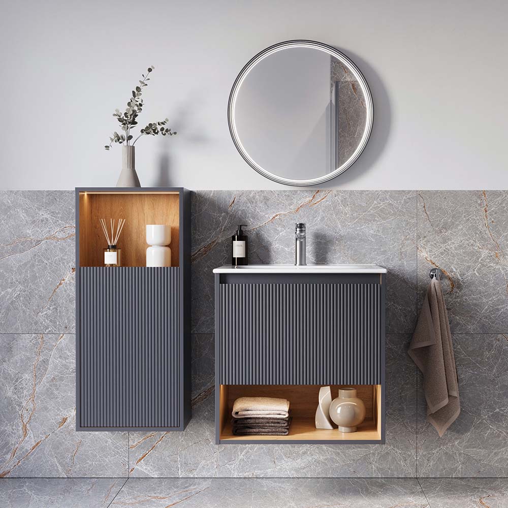 Ensemble meubles salle de bain BELDIVO 60 cm