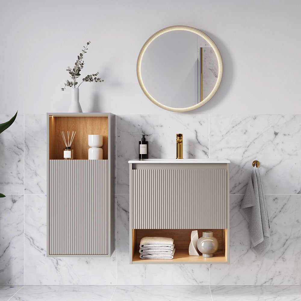 Ensemble meubles salle de bain BELDIVO 60 cm