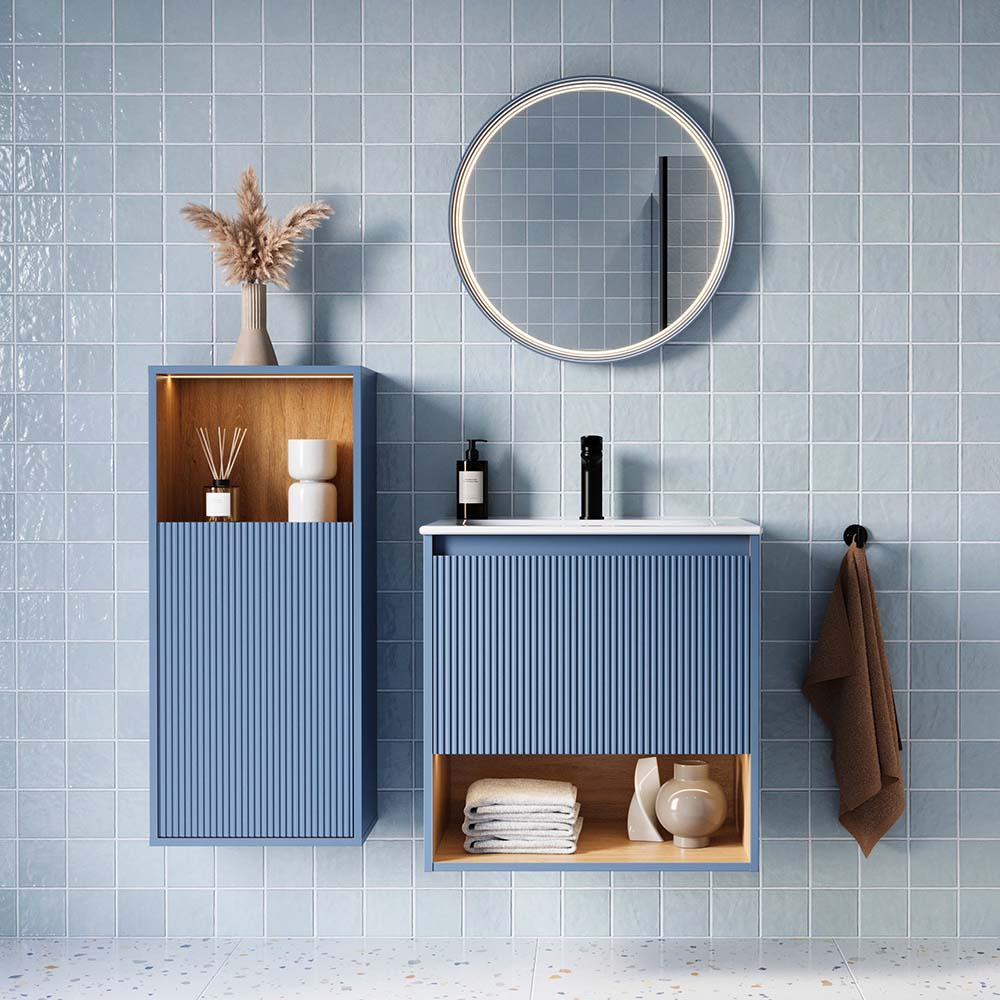 Ensemble meubles salle de bain BELDIVO 60 cm