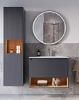 Ensemble meubles salle de bain BELDIVO 80 cm