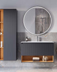 Ensemble meubles salle de bain BELDIVO 100 cm