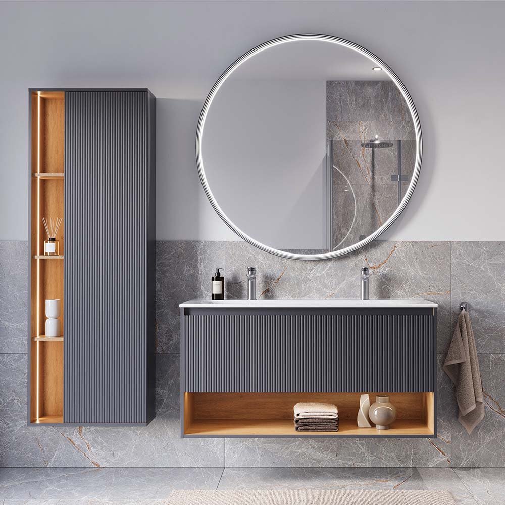 Ensemble meubles salle de bain BELDIVO 120 cm