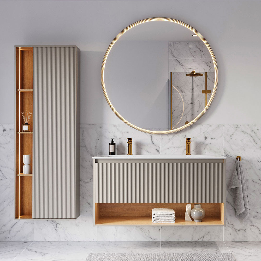 Ensemble meubles salle de bain BELDIVO 120 cm
