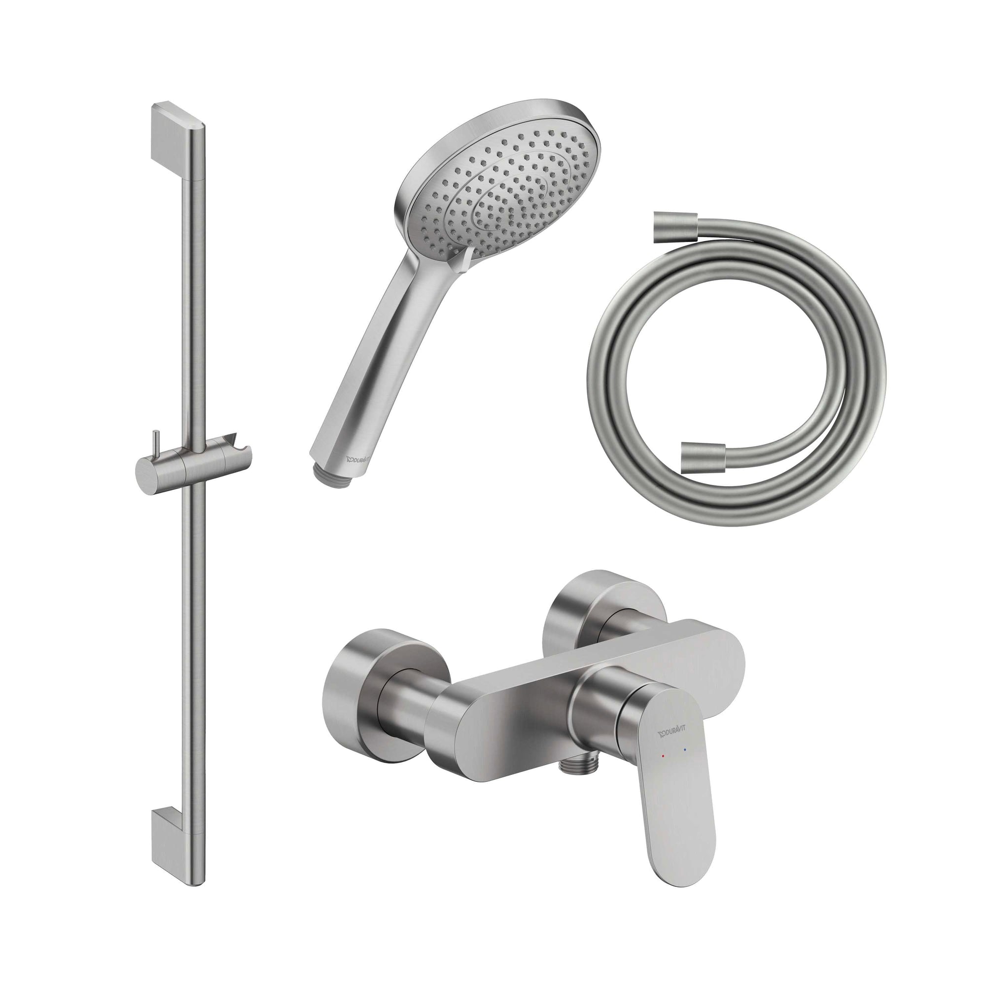 Mitigeur de douche apparent Duravit Wave avec mélangeur de douche monocommande