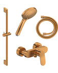 Mitigeur de douche apparent Duravit Wave avec mélangeur de douche monocommande