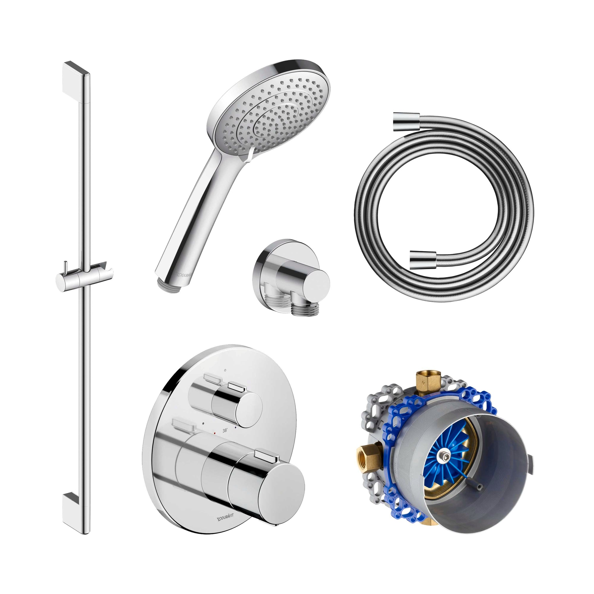 Robinet thermostatique encastré Duravit pour la douche