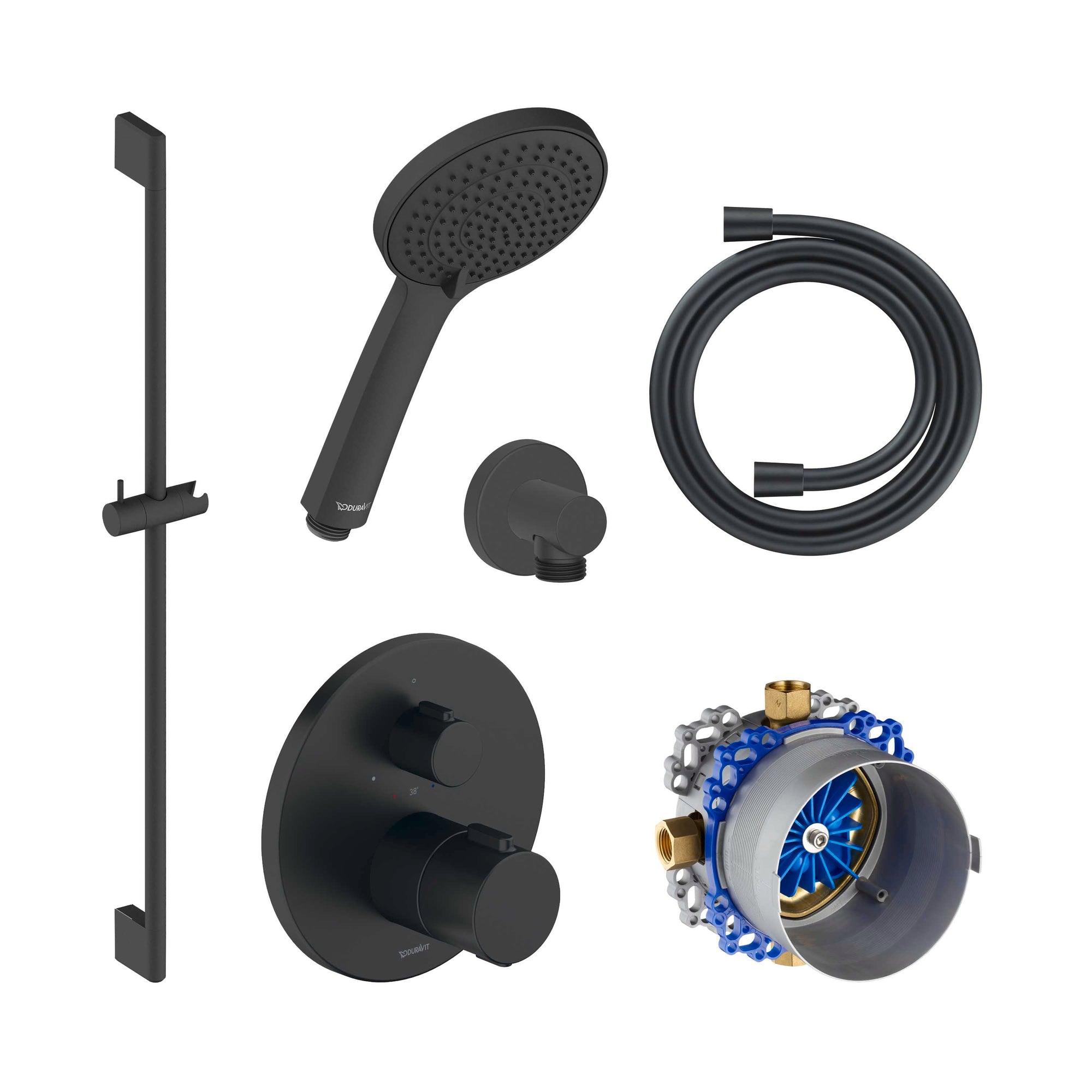 Robinet thermostatique encastré Duravit pour la douche