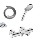 Robinetterie de baignoire Duravit Wave avec thermostat