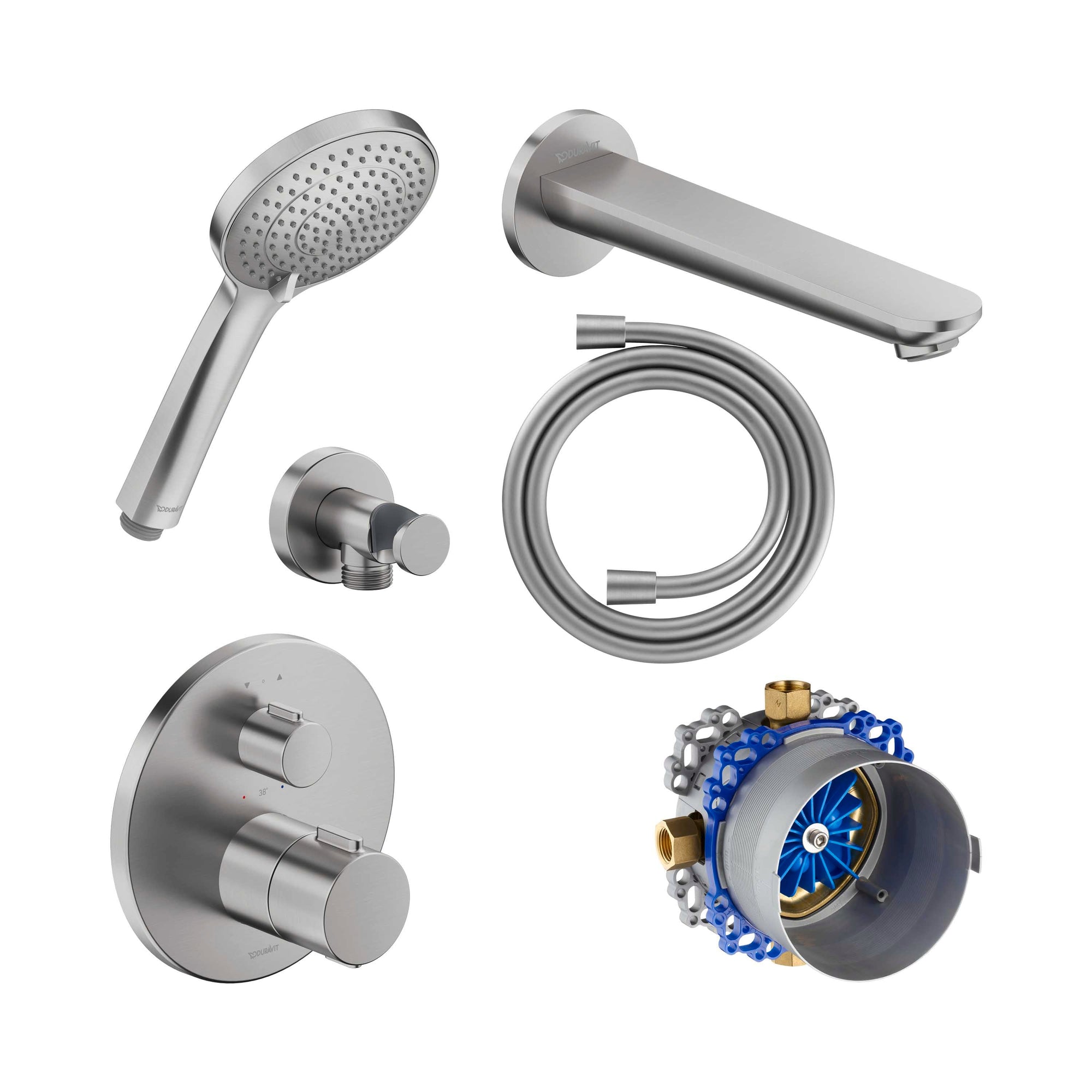 Mitigeur de baignoire Duravit avec thermostat