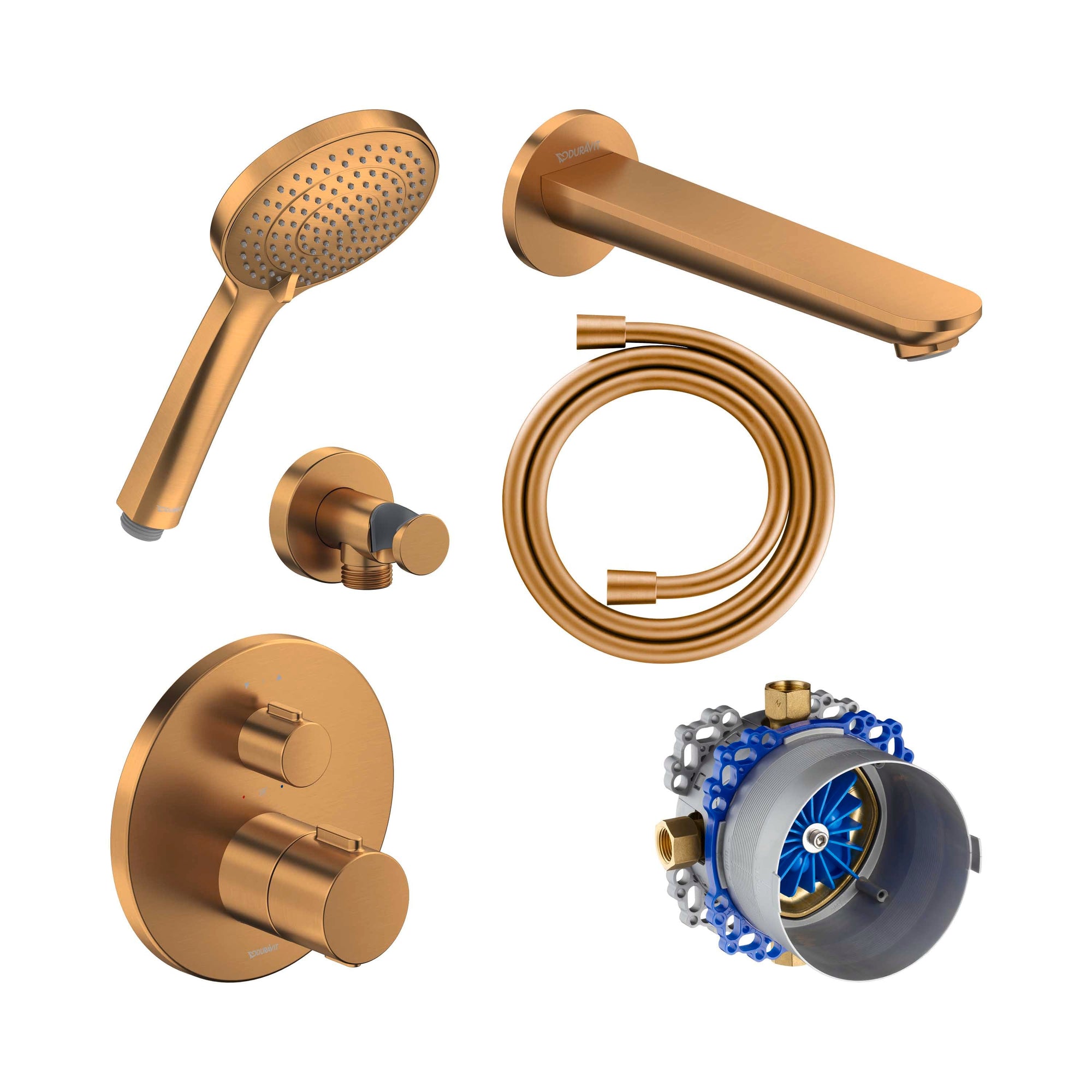 Mitigeur de baignoire Duravit avec thermostat