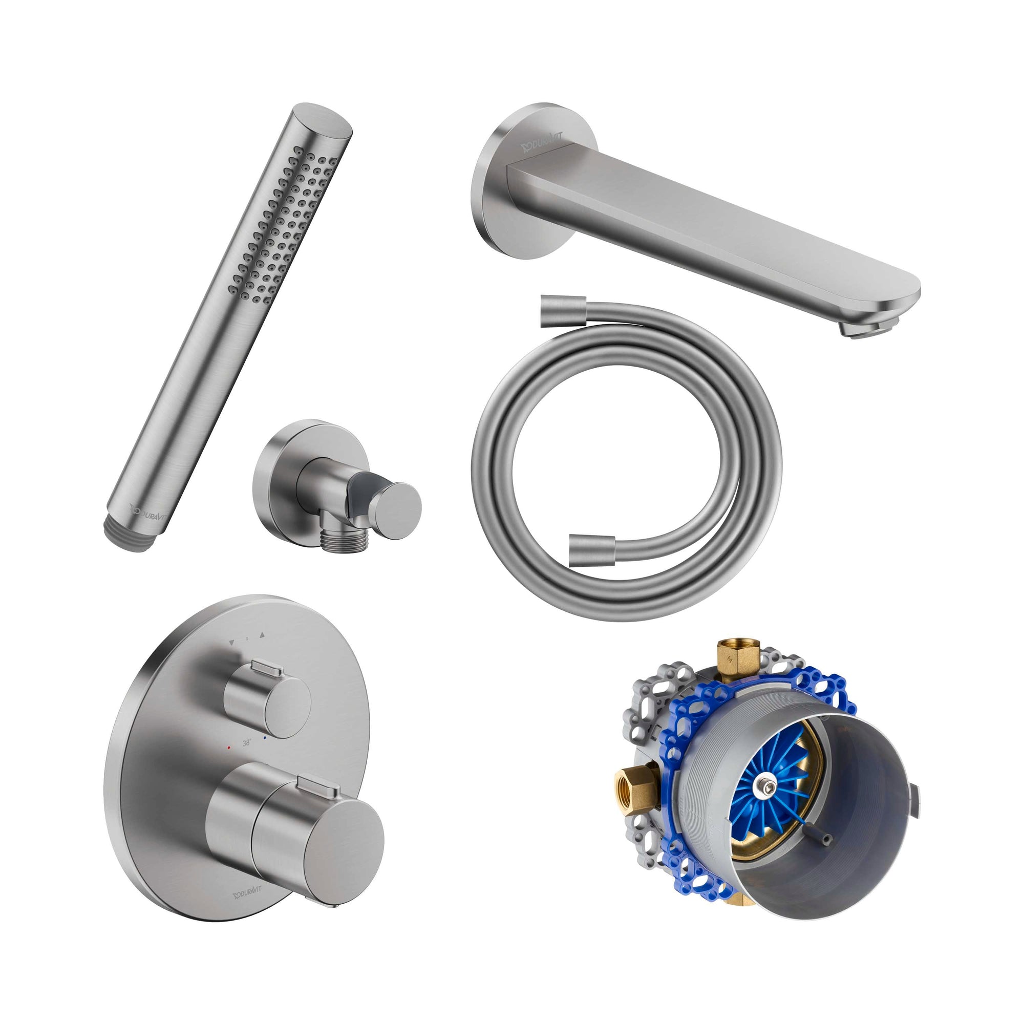 Mitigeur de baignoire Duravit avec thermostat