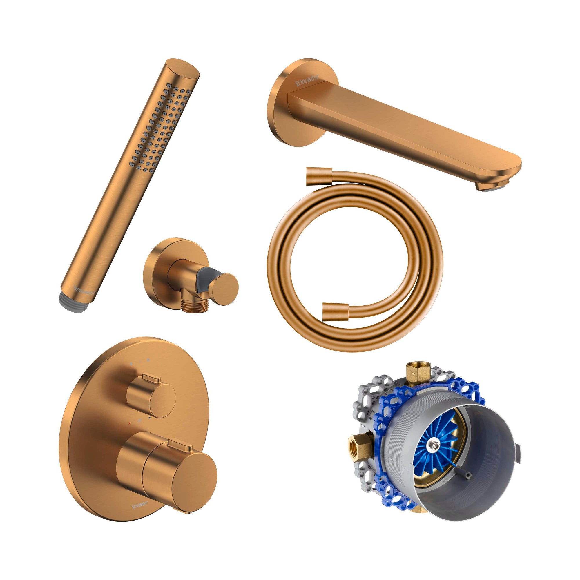 Mitigeur de baignoire Duravit avec thermostat
