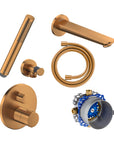 Mitigeur de baignoire Duravit avec thermostat