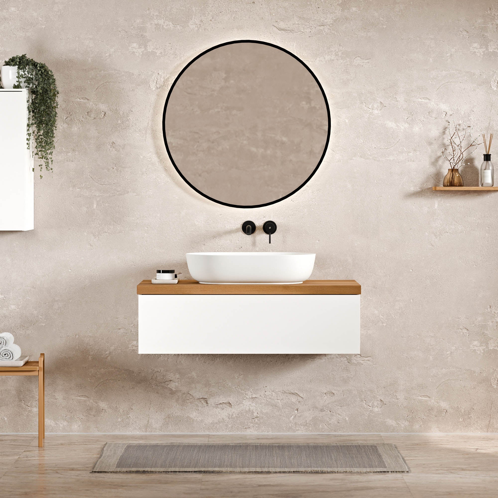 Meuble sous-lavabo JUVIA Classic 1 - de 100 cm à 160 cm