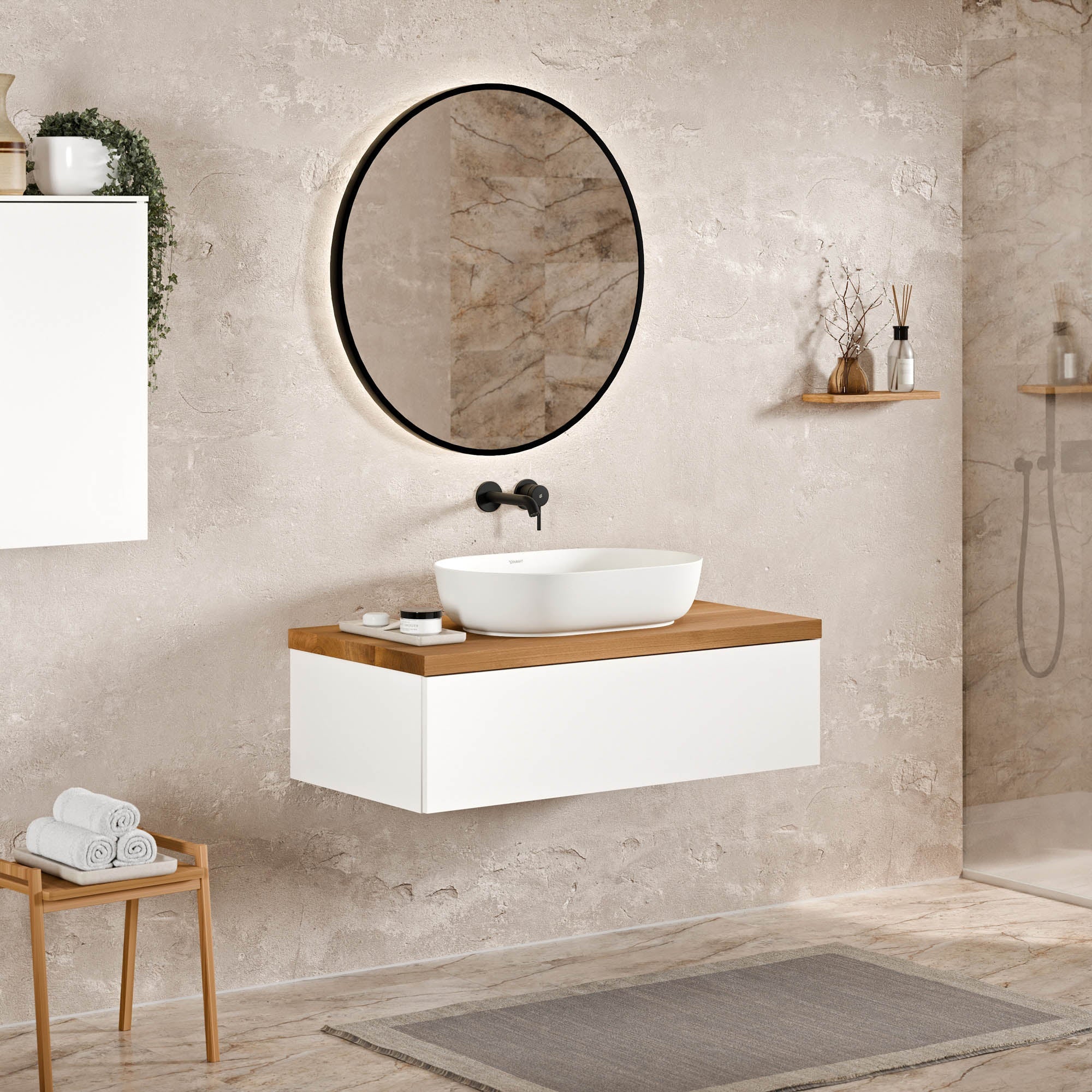Meuble sous-lavabo JUVIA Classic 1 - de 100 cm à 160 cm