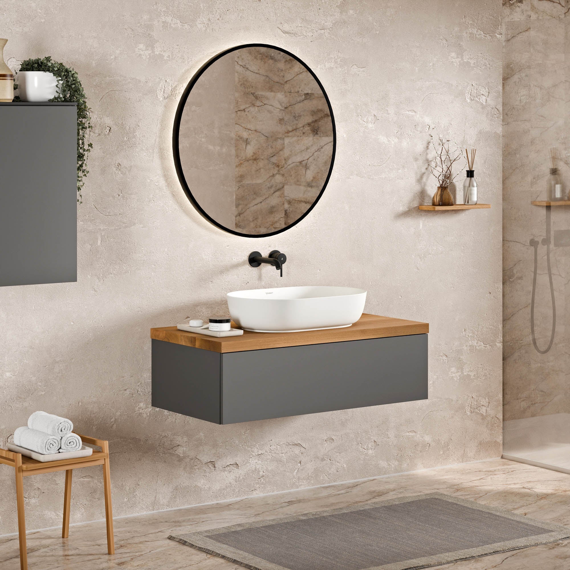 Meuble sous-lavabo JUVIA Classic 1 - de 100 cm à 160 cm
