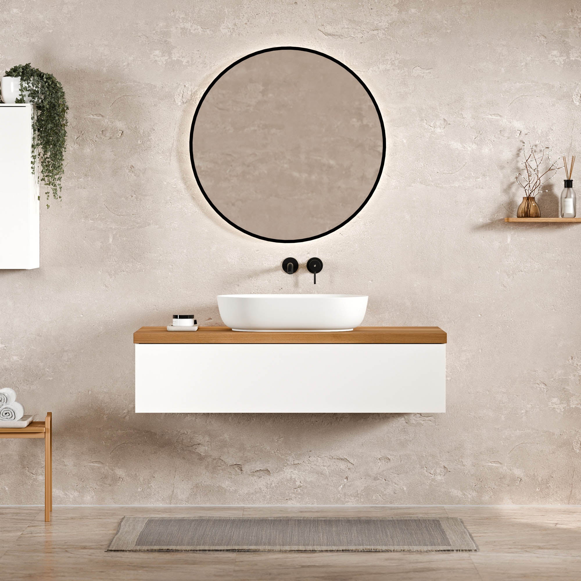 Meuble sous-lavabo JUVIA Classic 1 - de 100 cm à 160 cm