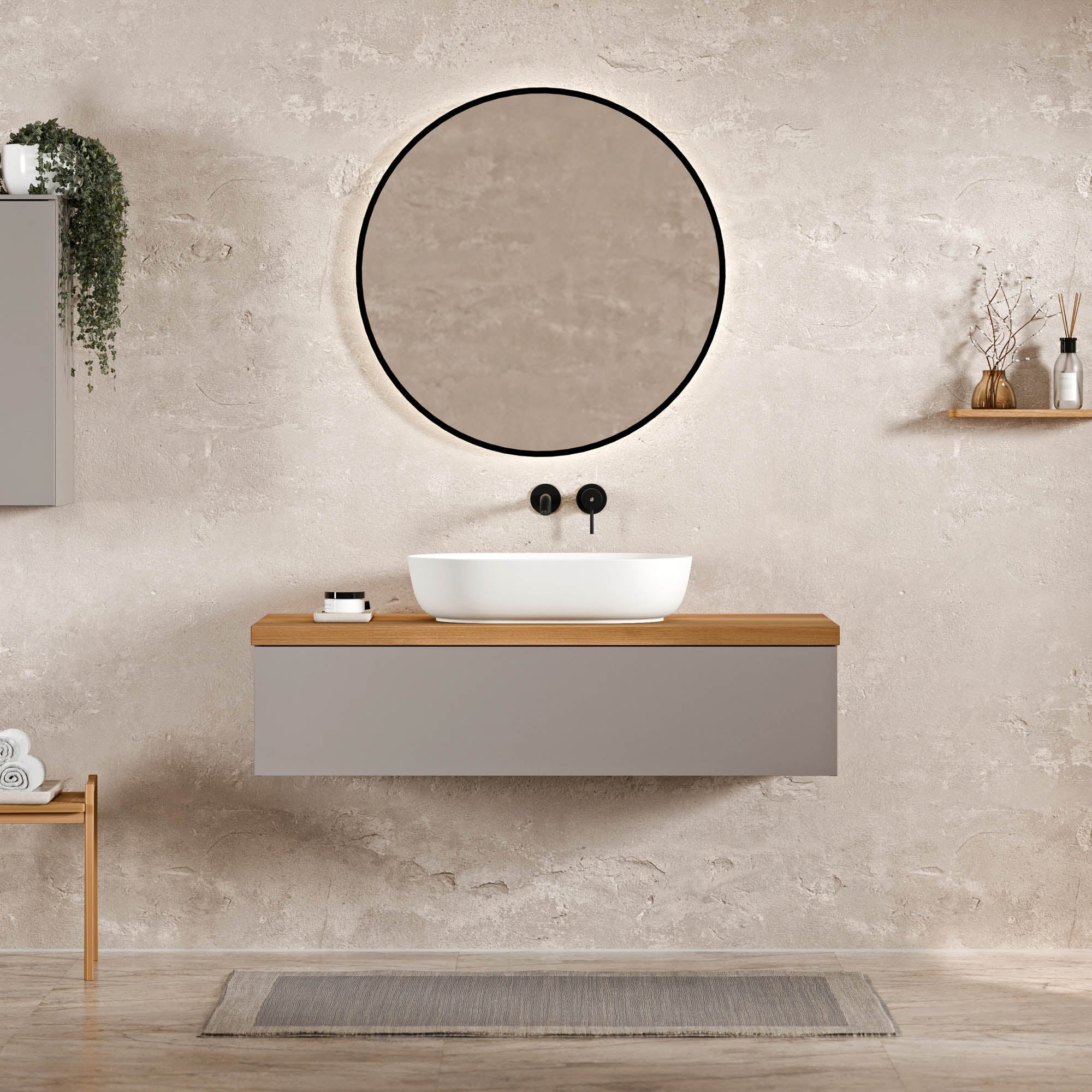 Meuble sous-lavabo JUVIA Classic 1 - de 100 cm à 160 cm
