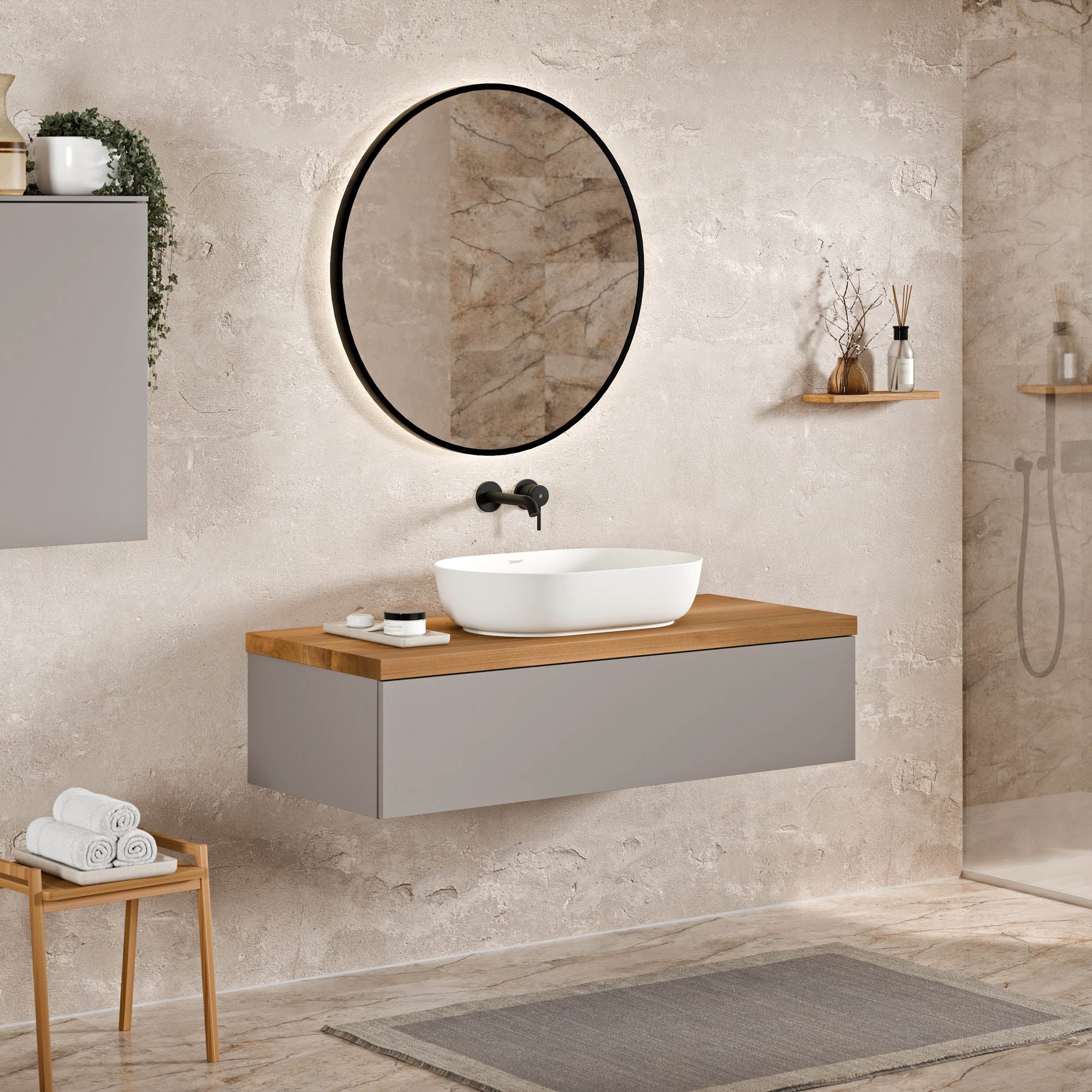 Meuble sous-lavabo JUVIA Classic 1 - de 100 cm à 160 cm