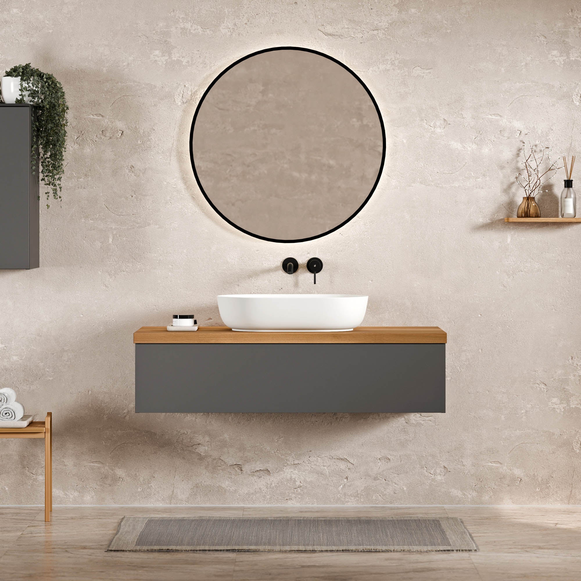 Meuble sous-lavabo JUVIA Classic 1 - de 100 cm à 160 cm