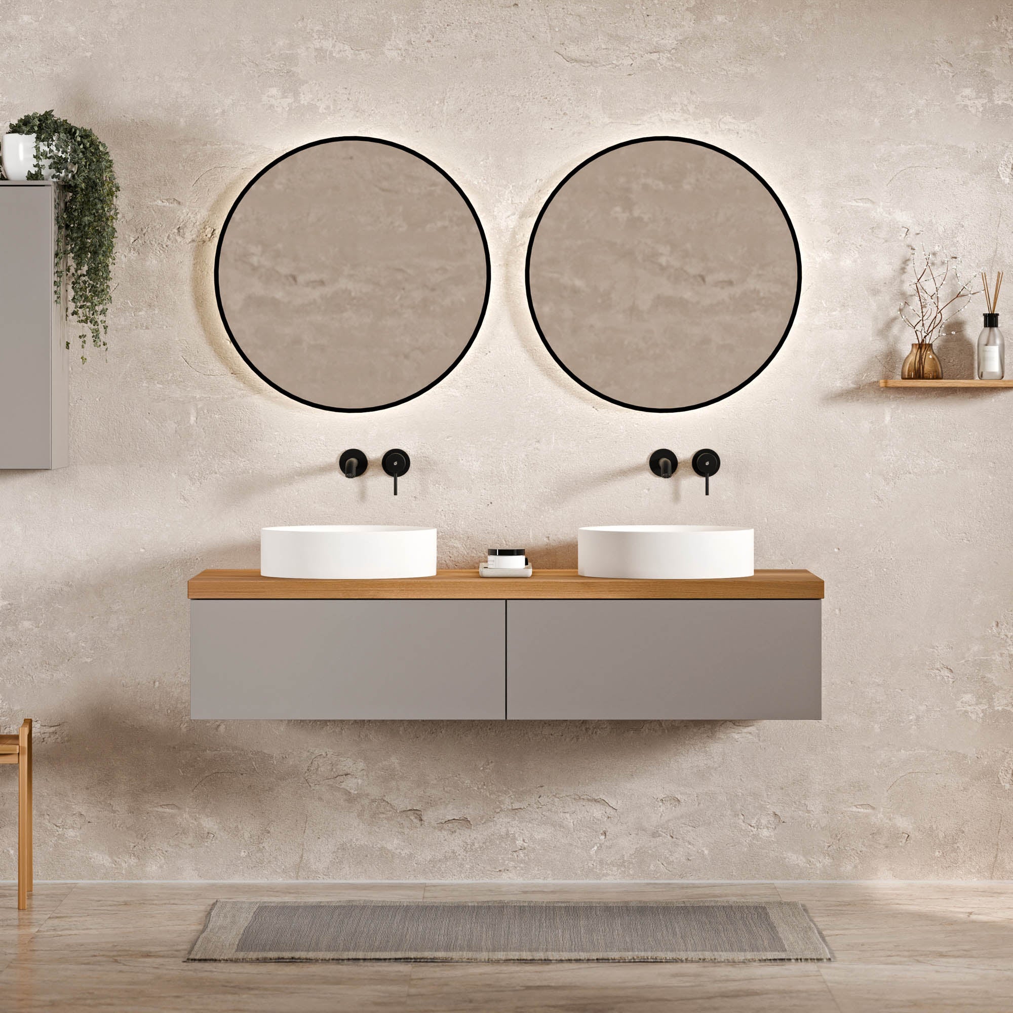 Meuble sous-lavabo JUVIA Classic 1 - de 100 cm à 160 cm