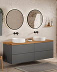 Meuble sous-lavabo JUVIA Classic 2 - de 100 cm à 160 cm