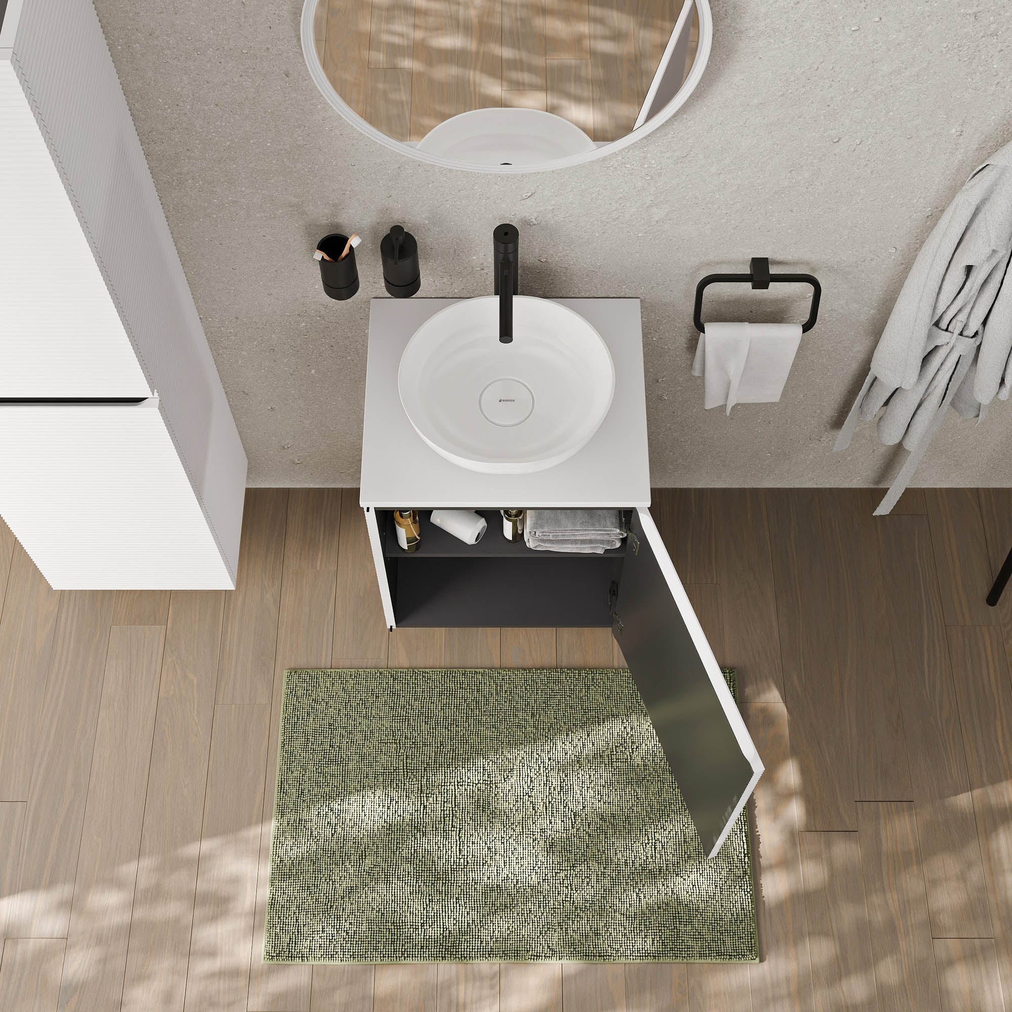 Meuble sous-lavabo MAUI 50 cm