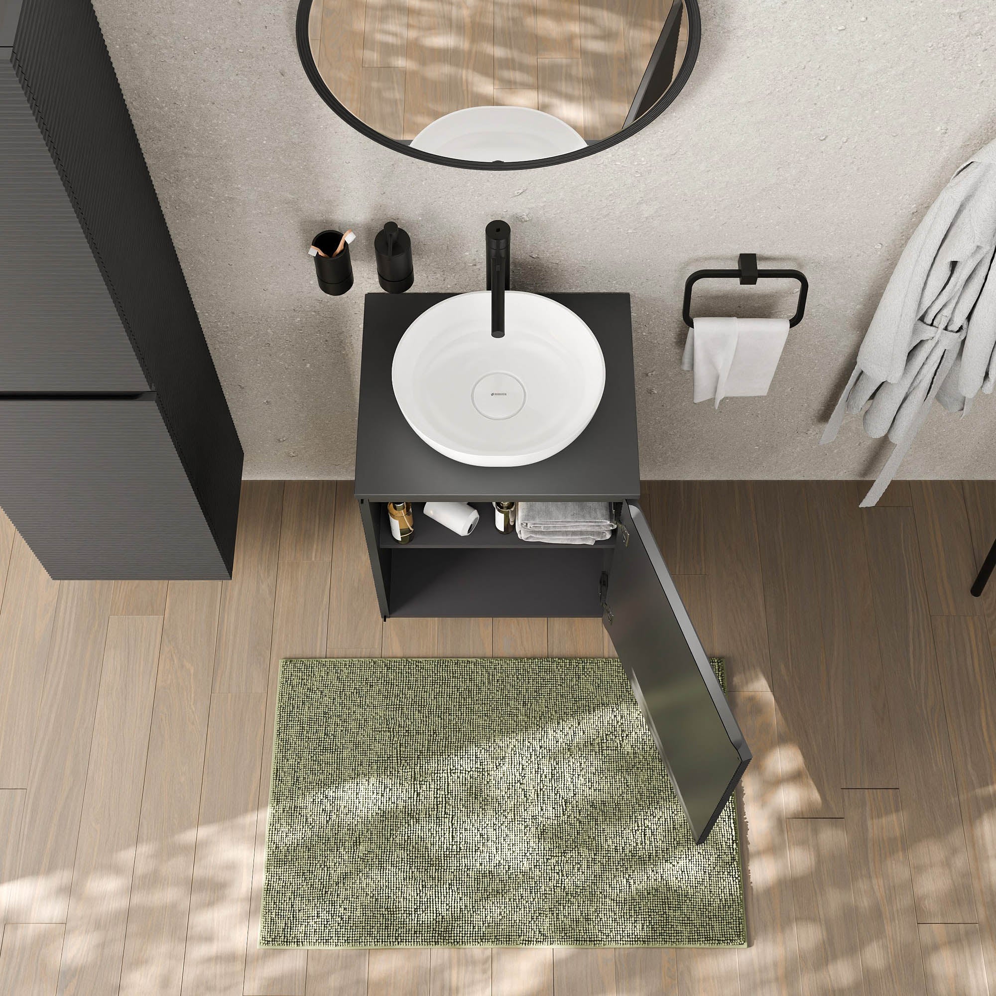 Meuble sous-lavabo MAUI 50 cm