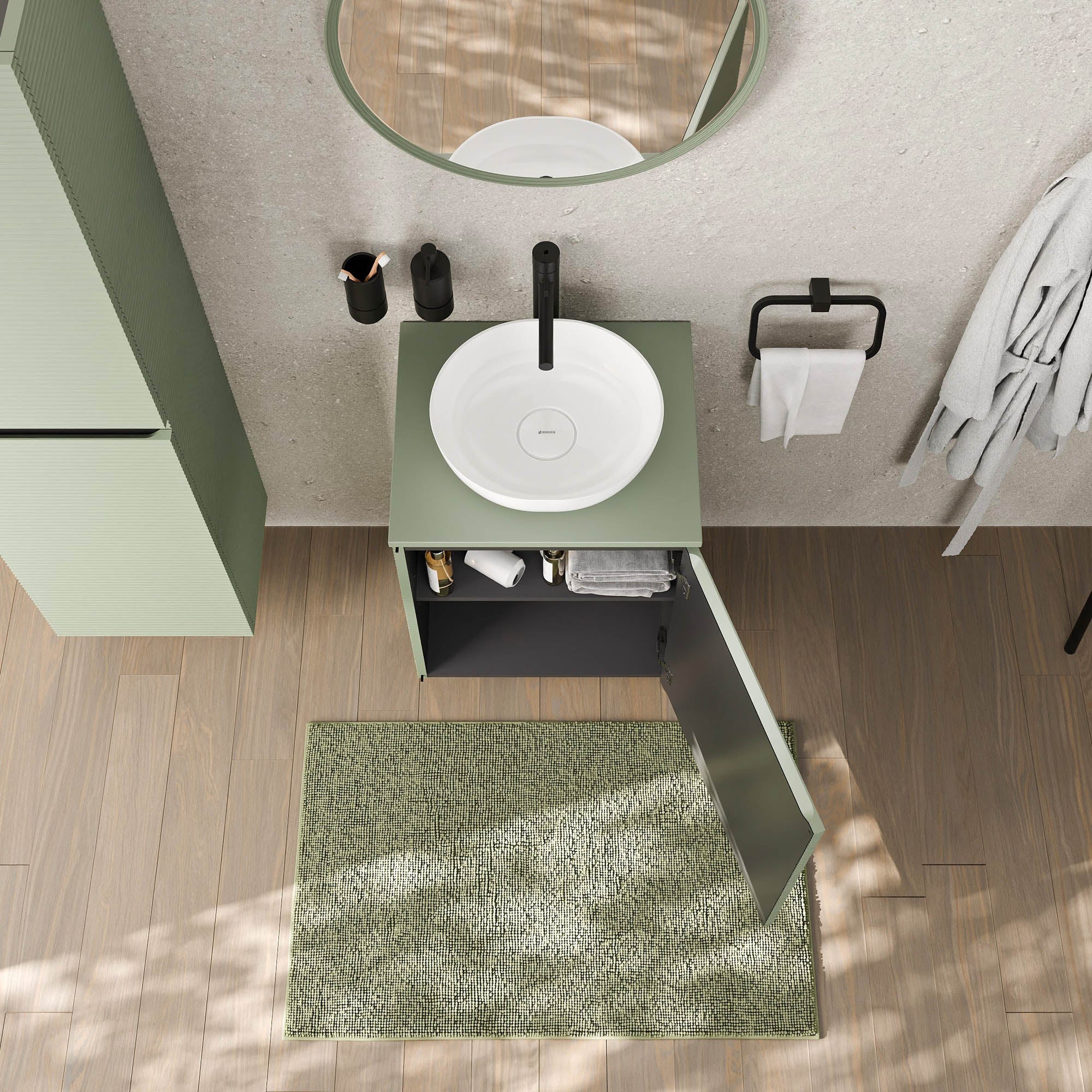 Meuble sous-lavabo MAUI 50 cm
