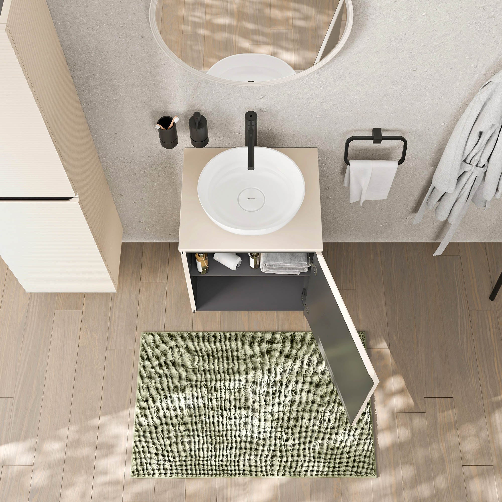 Meuble sous-lavabo MAUI 50 cm