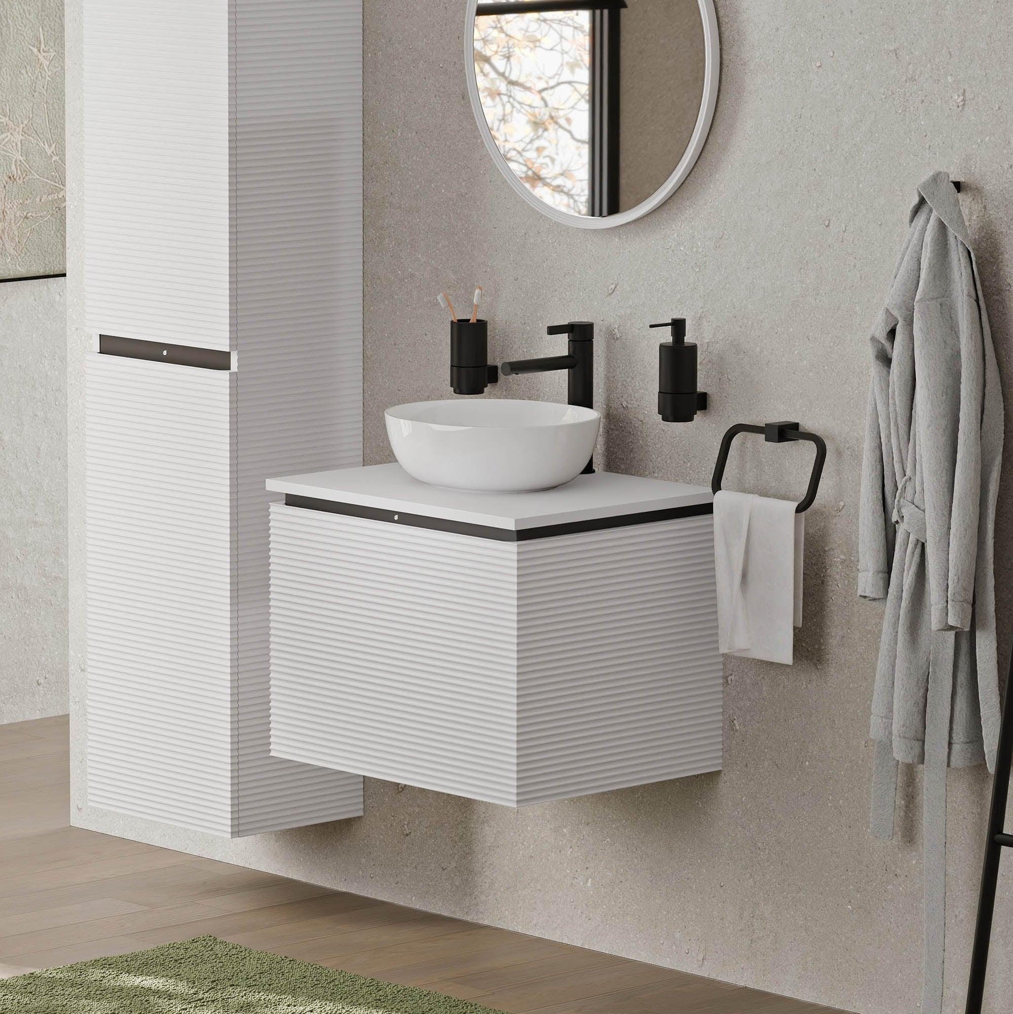 Meuble sous-lavabo MAUI 60 cm