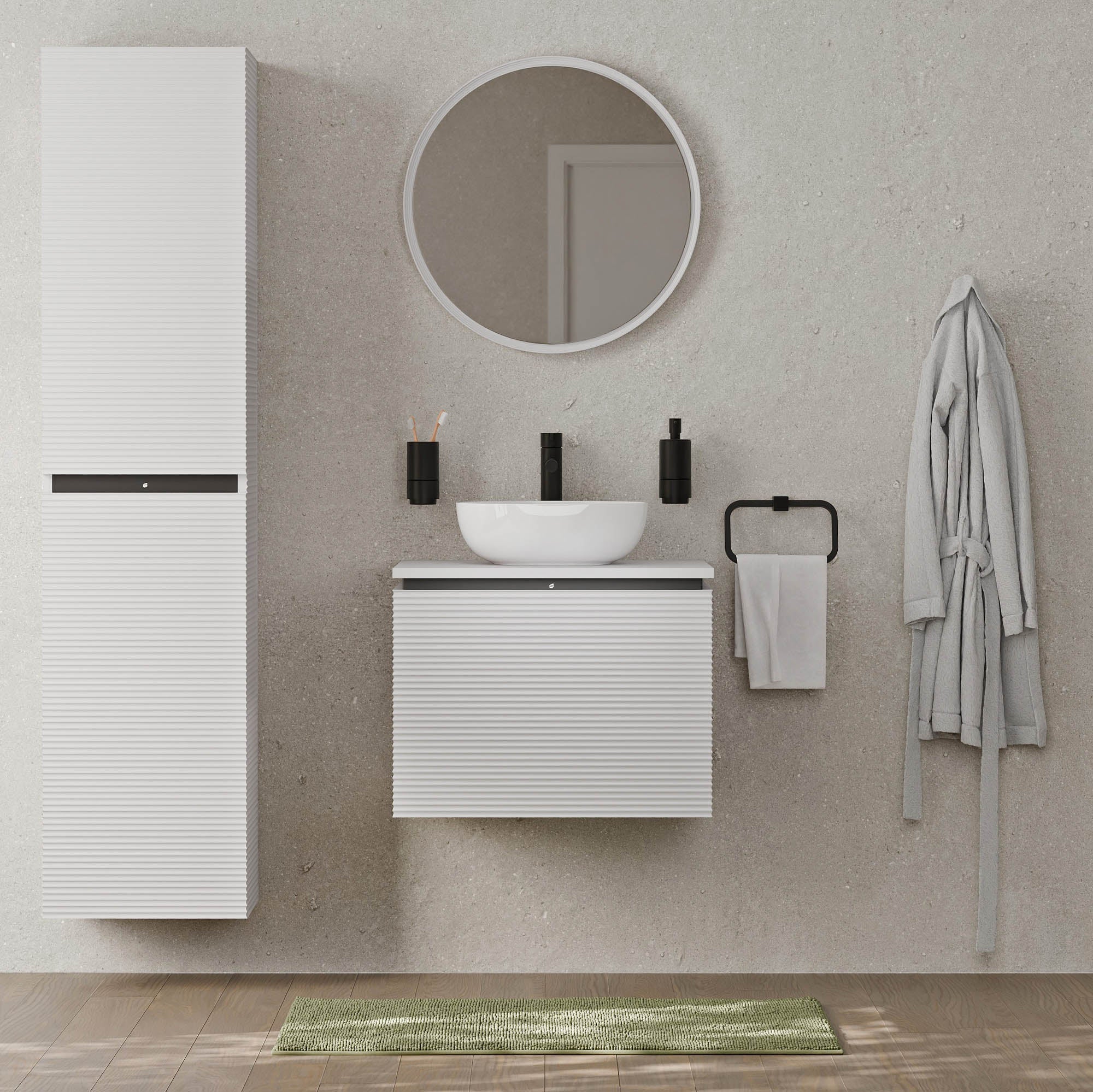 Meuble sous-lavabo MAUI 60 cm