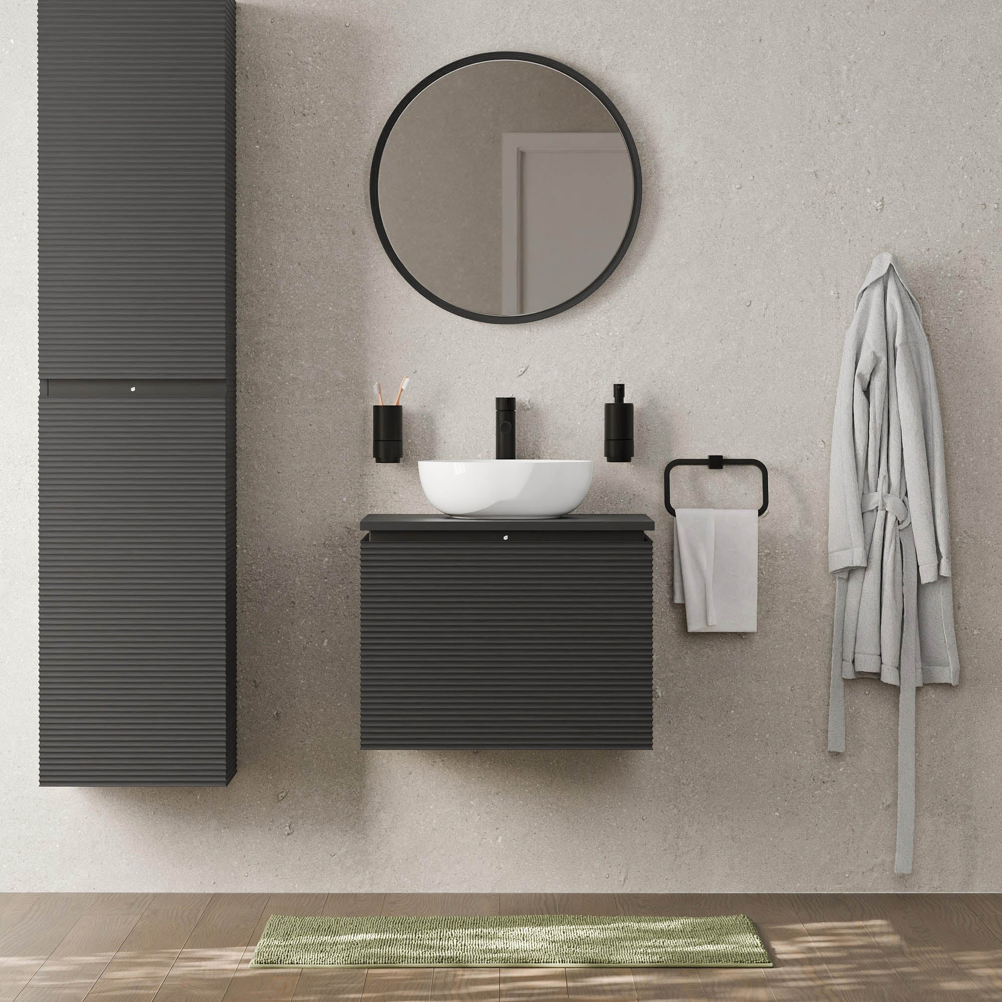 Meuble sous-lavabo MAUI 60 cm