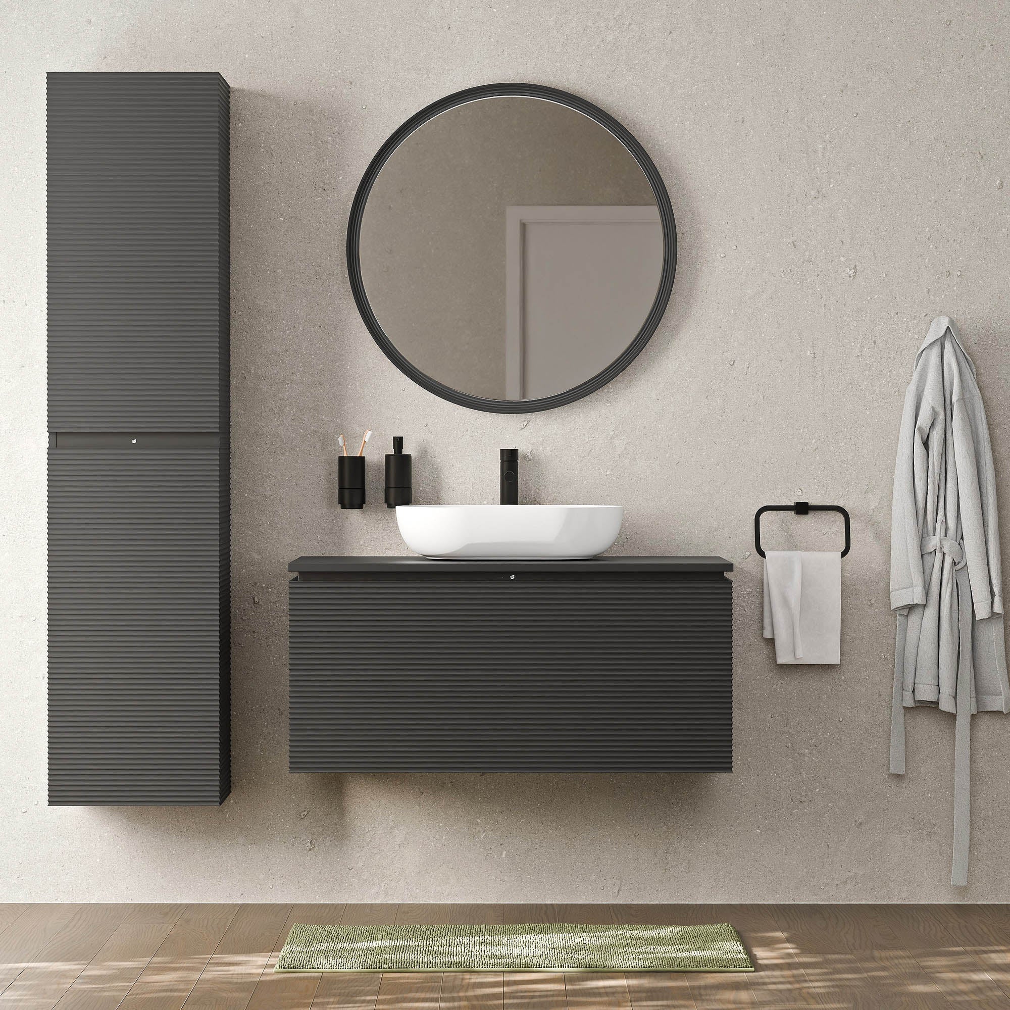 Meuble sous-lavabo MAUI 100 cm