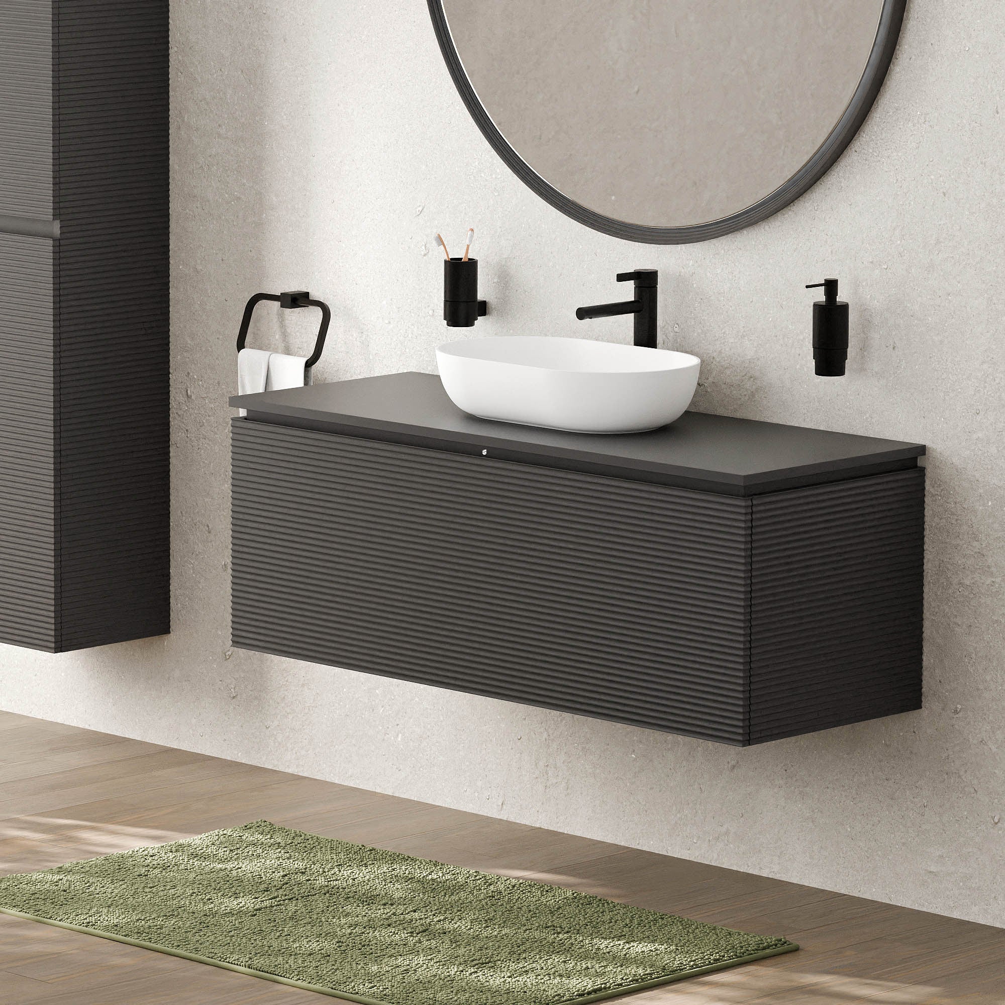 Meuble sous-lavabo MAUI 130 cm