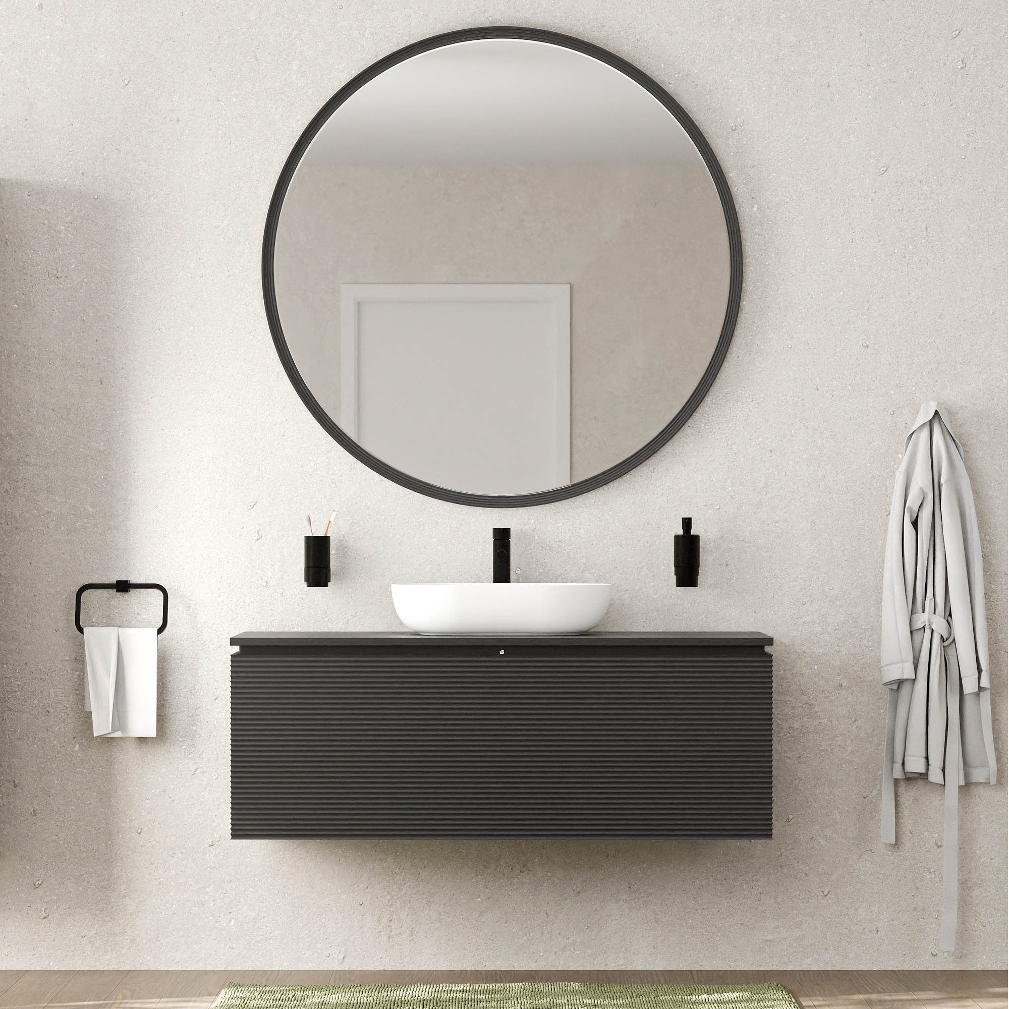 Meuble sous-lavabo MAUI 130 cm
